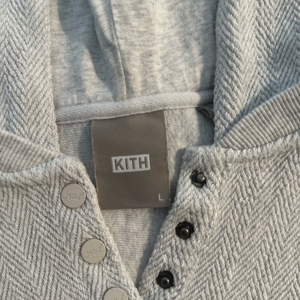 Kith Light Gray Ribbed Sweatpants - Picture 5 of 6